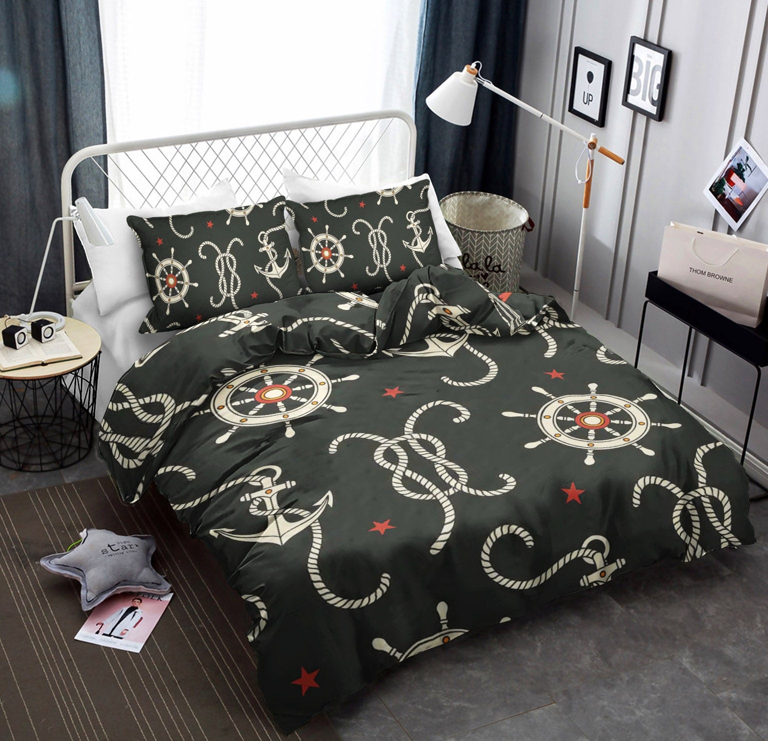 Nautical Anchor Pattern CLA19100779B Bedding Sets