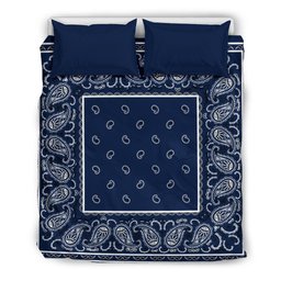 Navy Blue Bandan CLM1710245B Bedding Sets