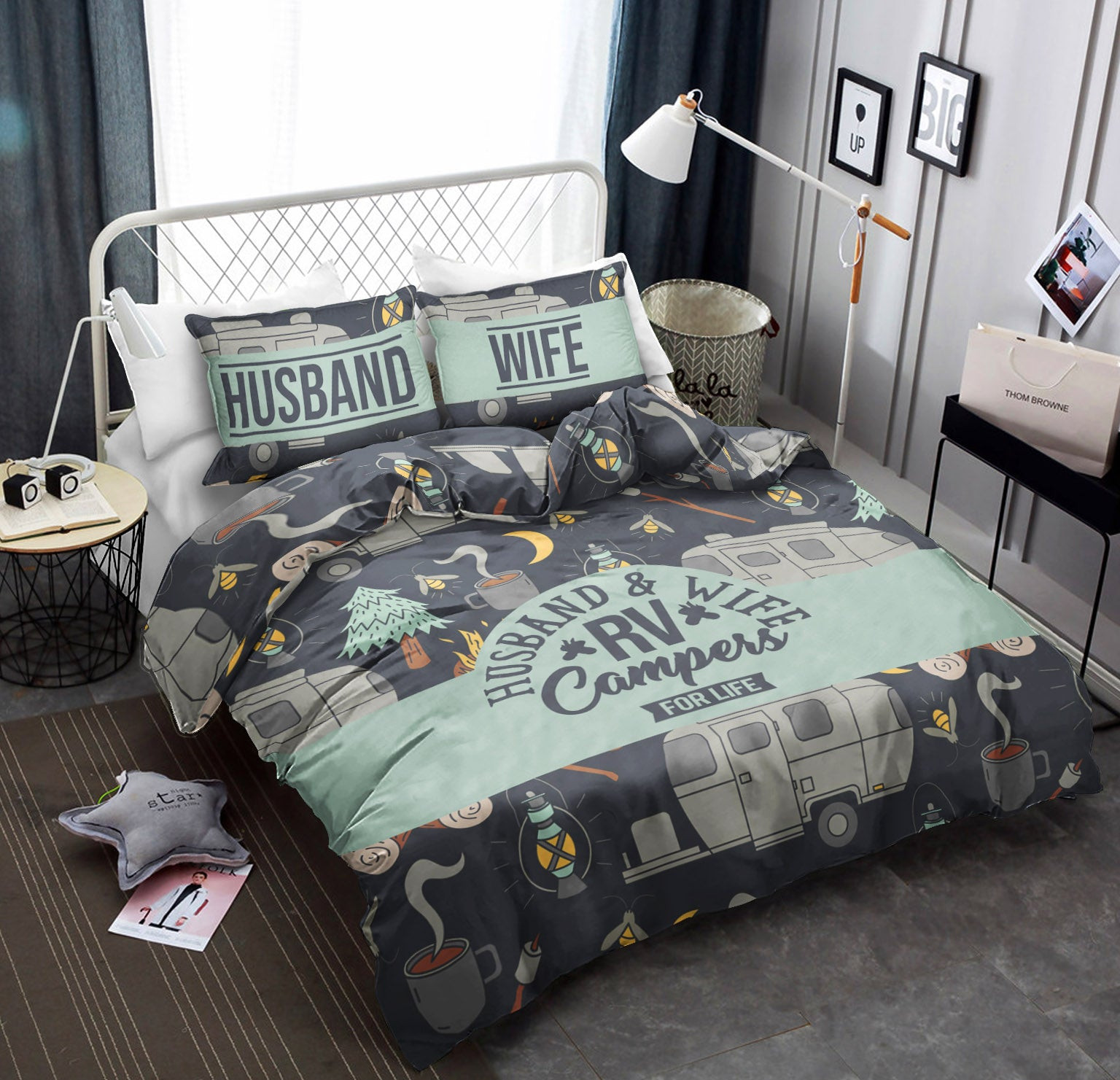 Rv Campers For Life CLM190814M Bedding Sets
