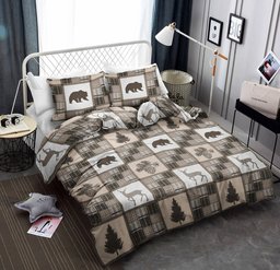 Rustic Deer And Bear CLA2709182B Bedding Sets
