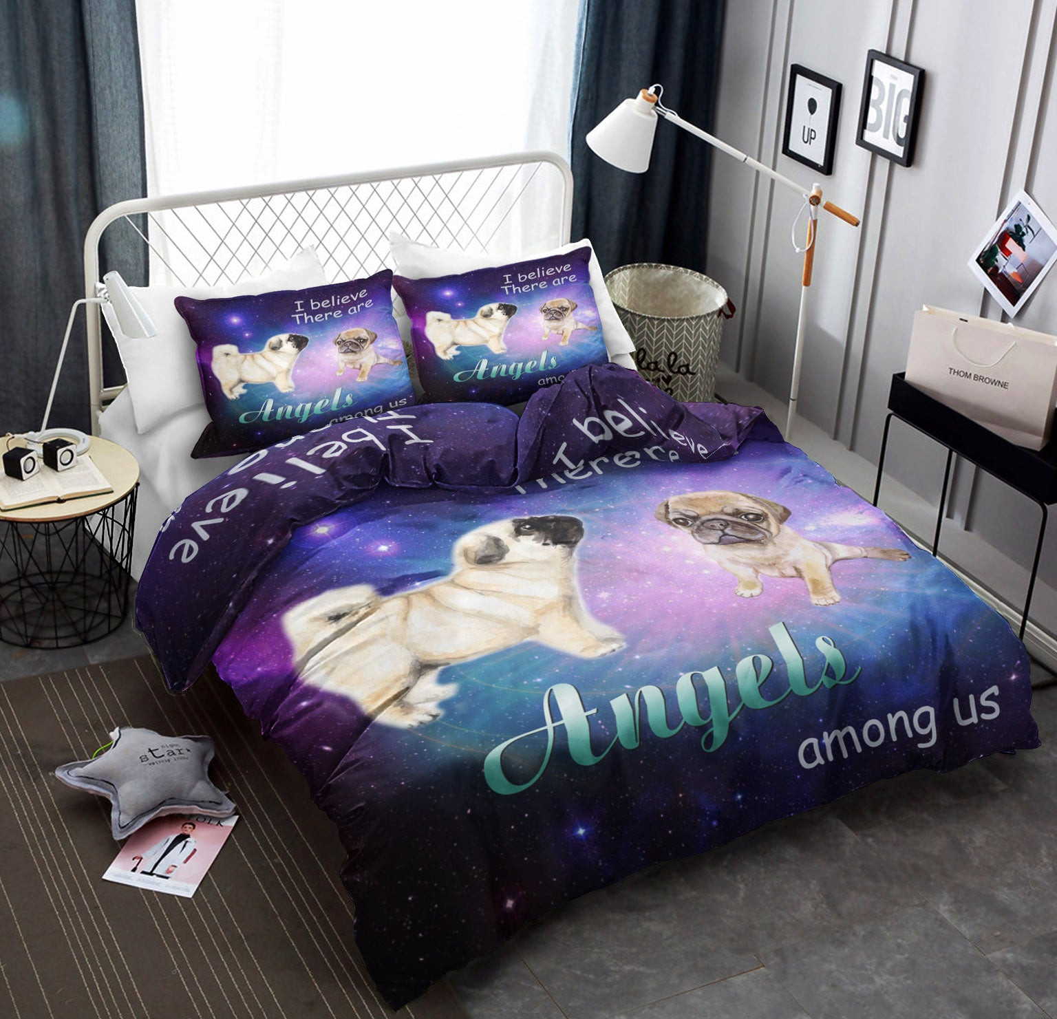 Pug Angel CLA18100280B Bedding Sets