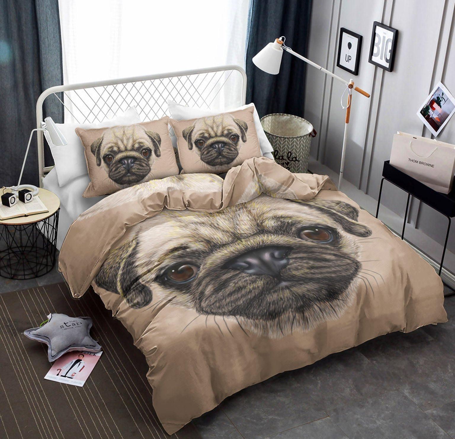 Pug CL070823MD Bedding Sets