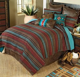 Santa Fe Stripes CLP260941B Bedding Sets