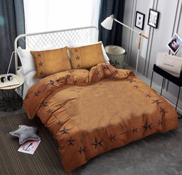 Rustic Camel Brown Texas Star Western Star CLM2110431B Bedding Sets