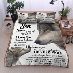Wolf Mom To Son CL11120114MDB Bedding Sets