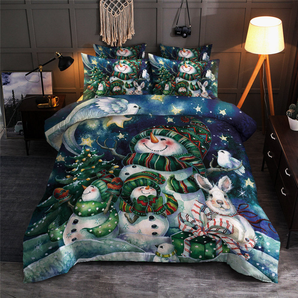 Snowman Family Christmas CG1810157T Bedding Sets