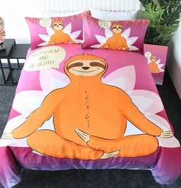 Sloth Cartoon Lotus CLT0212100T Bedding Sets