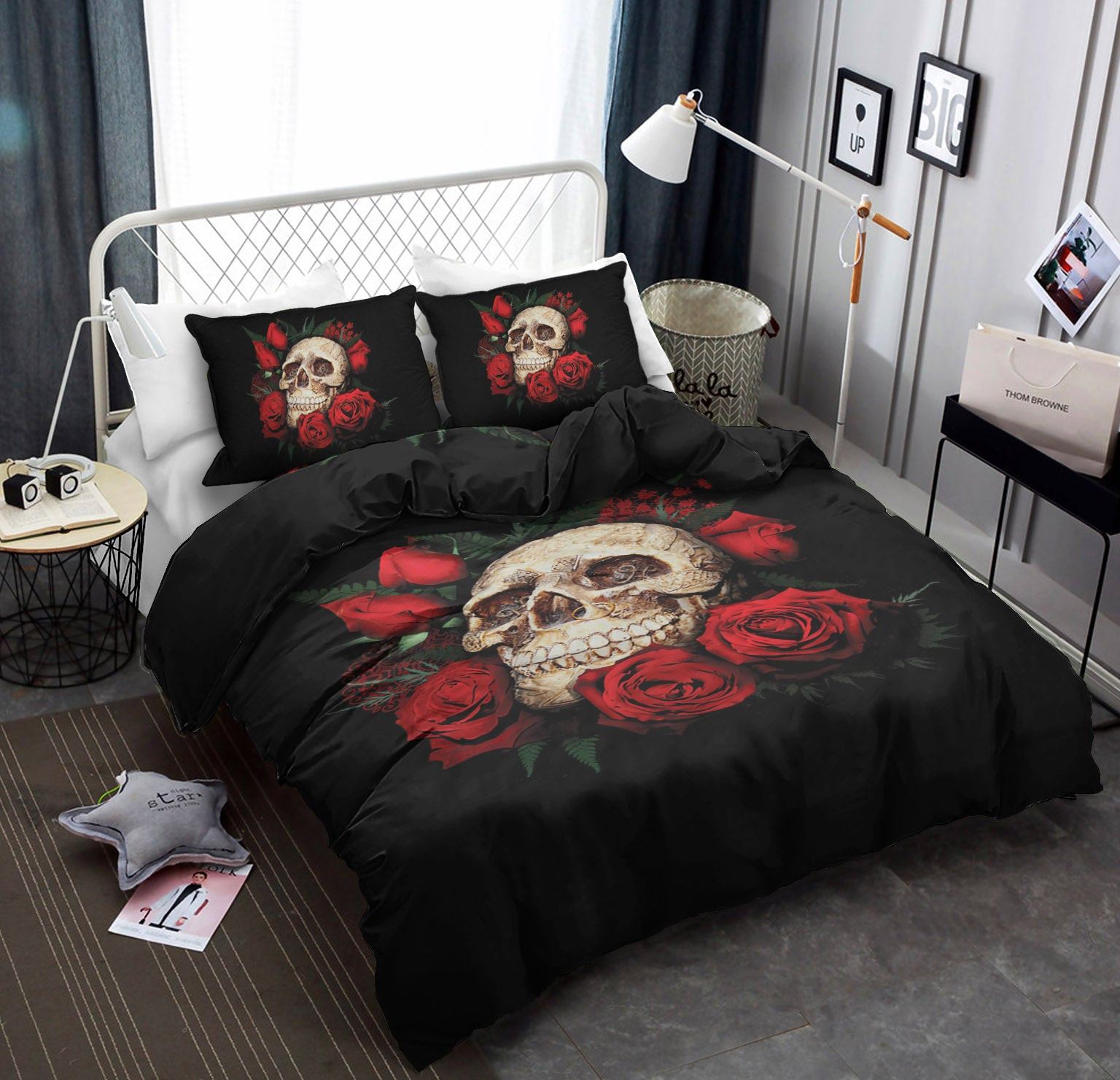 Skull Rose CLM0110296B Bedding Sets