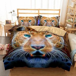Snow Leopard CL24100249MDB Bedding Sets