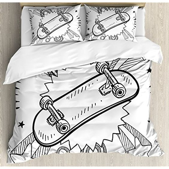 Skateboard CLA0410249B Bedding Sets