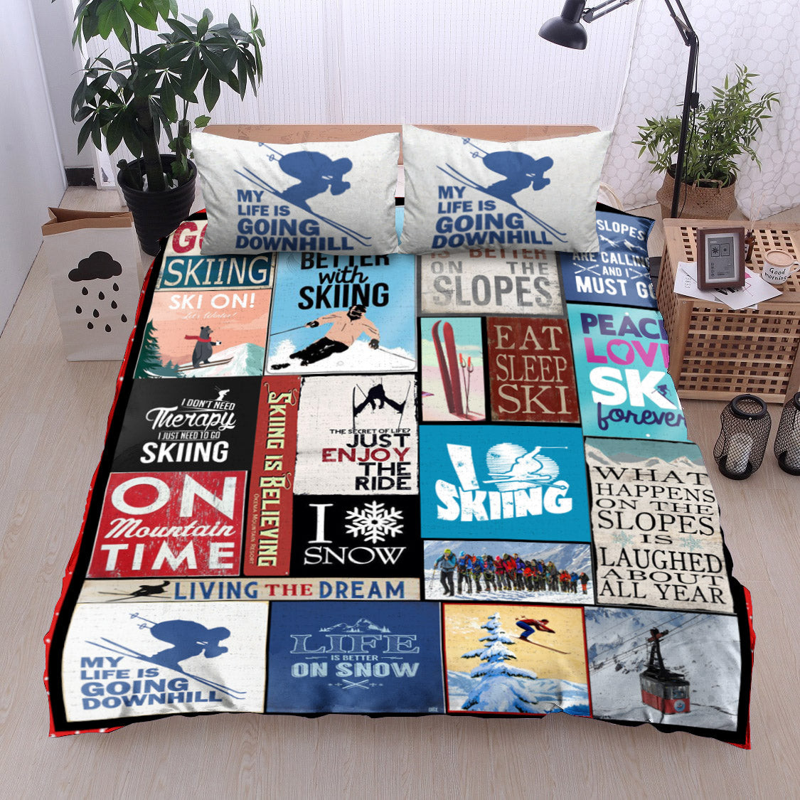 Skiing NT2109143B Bedding Sets