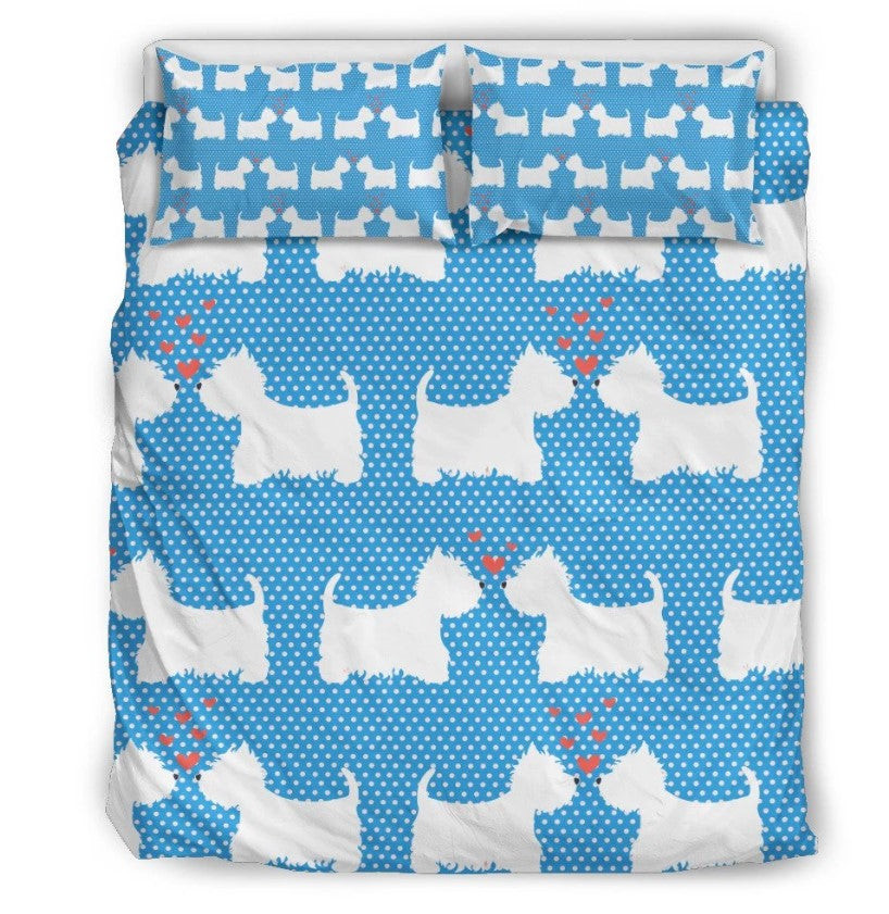 Westie Blue CL11100280MDB Bedding Sets