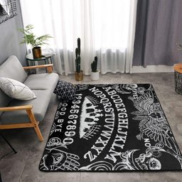 Witch Board Black Gothic Goth Occult Witchcraft CLG1910145R Rug