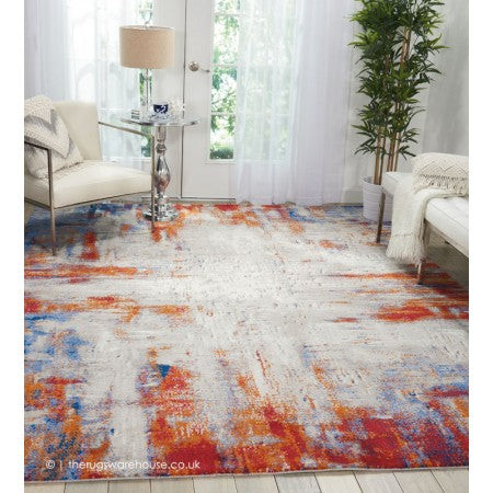 Twilight Chic Ivory Multi CLA2410114R Rug