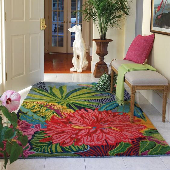 Tropical Flower CLM2510115M Rug
