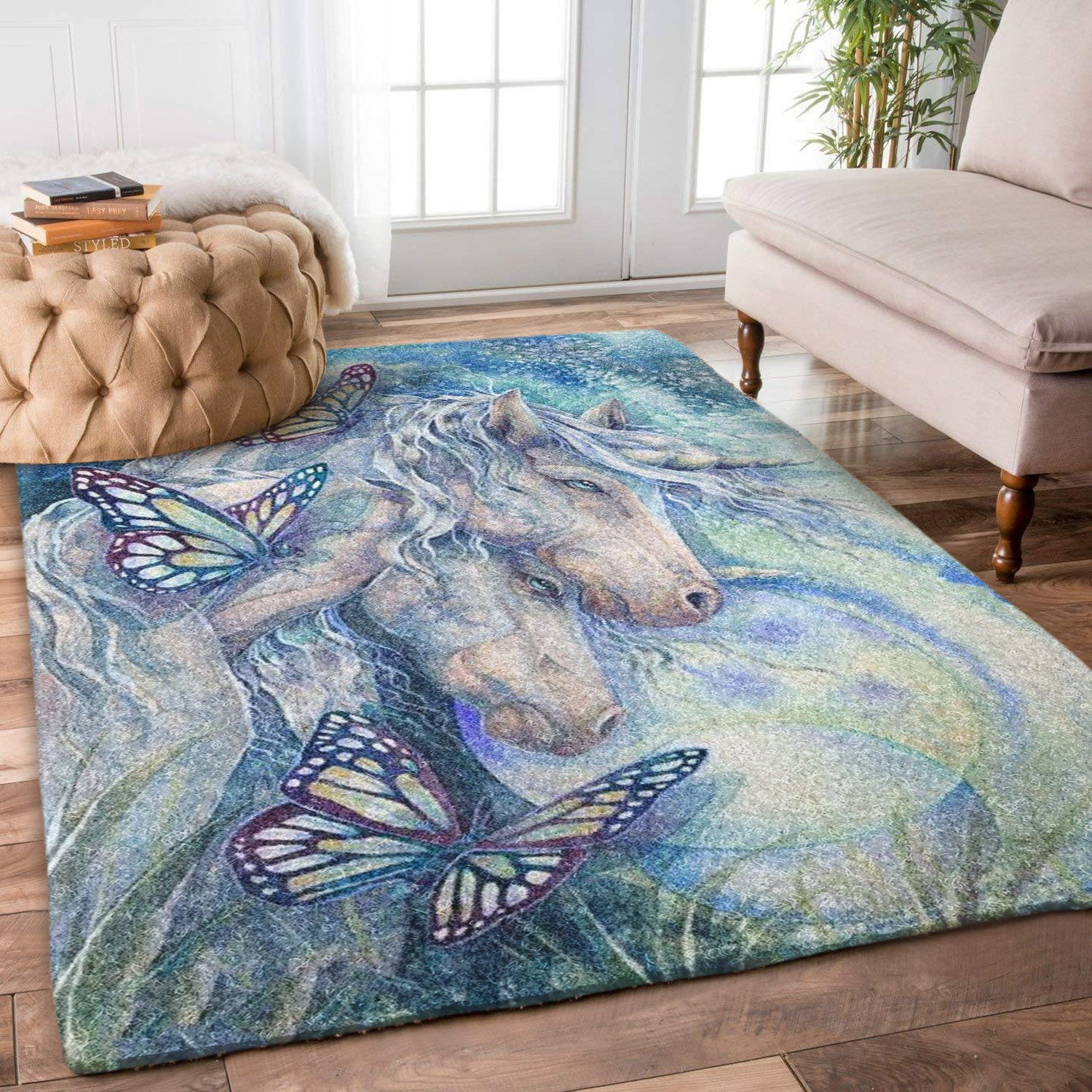 Unicorn Butterfly NT1010338R Rug