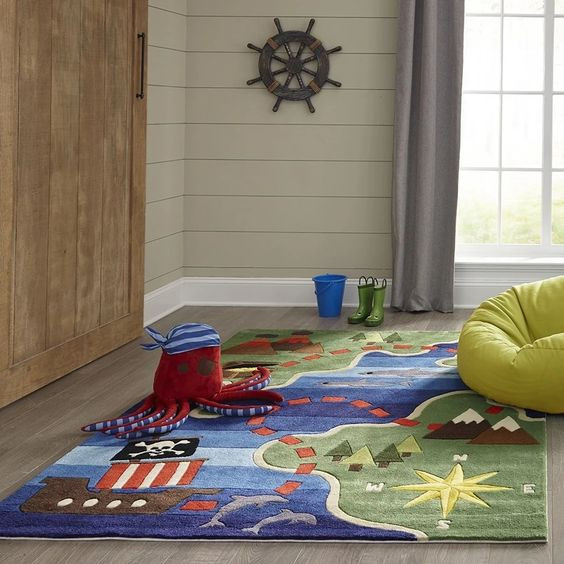 Treasure Map CLA2509417R Rug