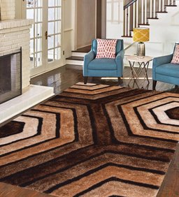 Tides Brown Shaggy CLT1610206A Rug