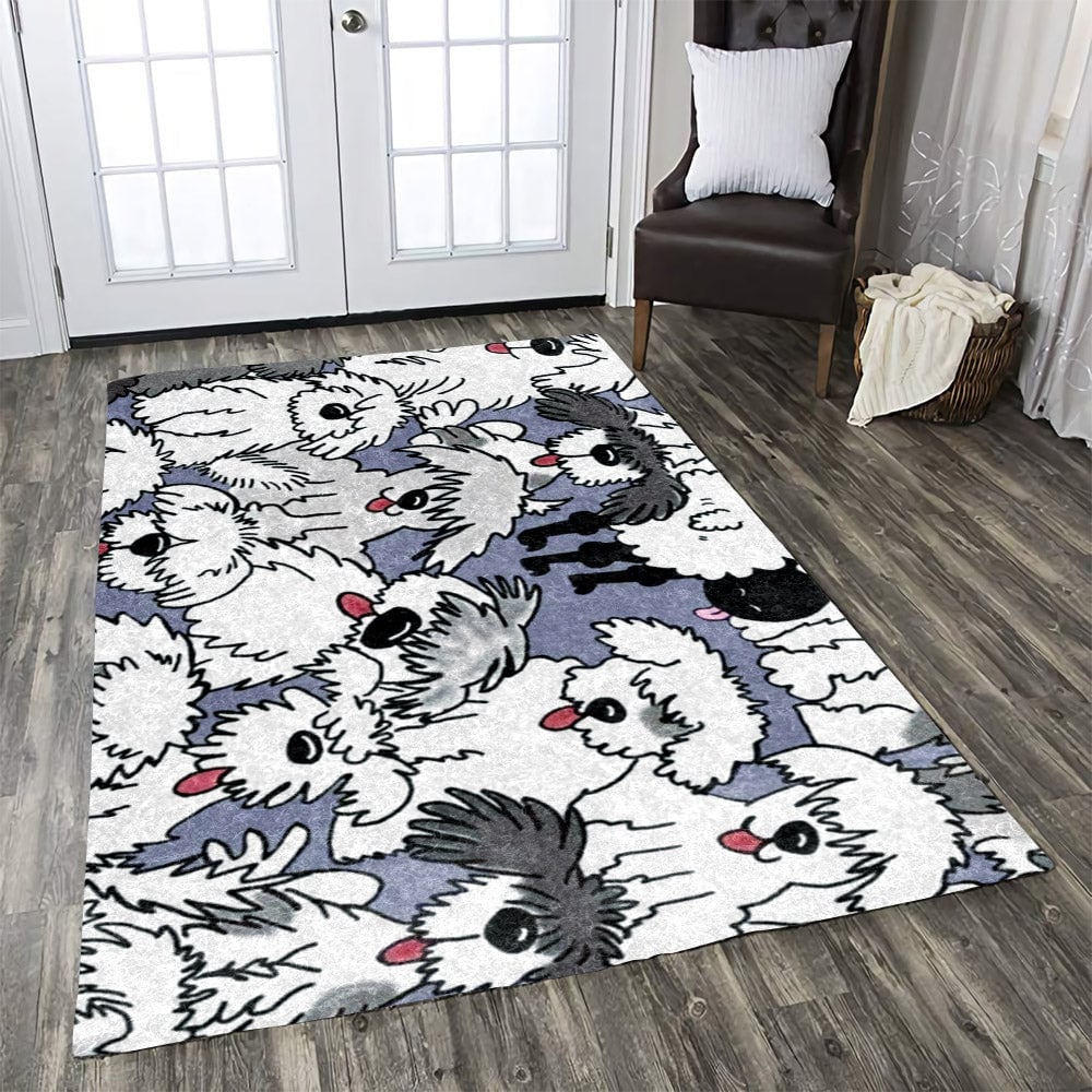Old English Sheepdog CLA200875R Rug