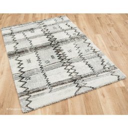 Pushkar Grey White CLA2410301R Rug