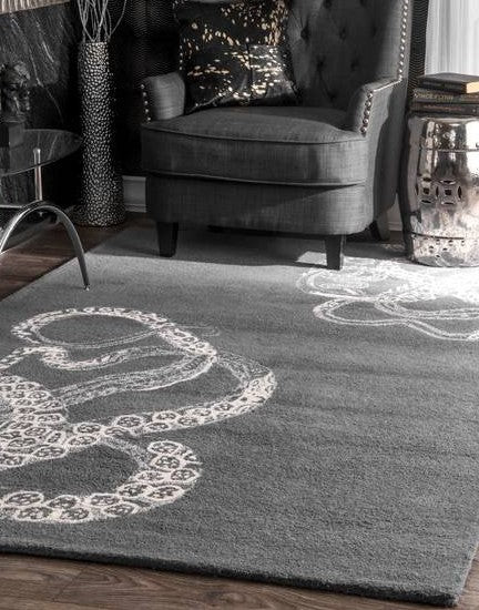 Midnight Octopus Tail CLT0810088A Rug