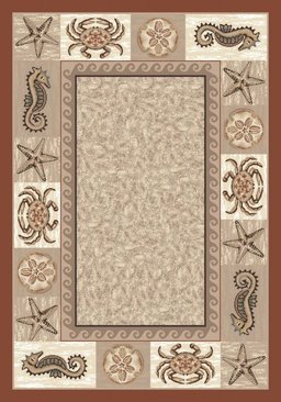 Sea Life Coral CLM0310216M Rug