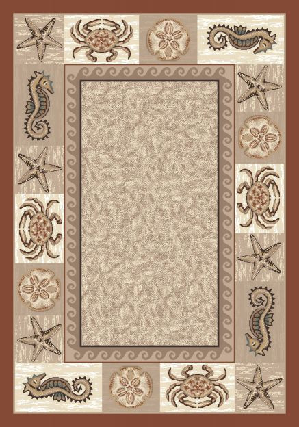 Sea Life Coral CLM0310216M Rug