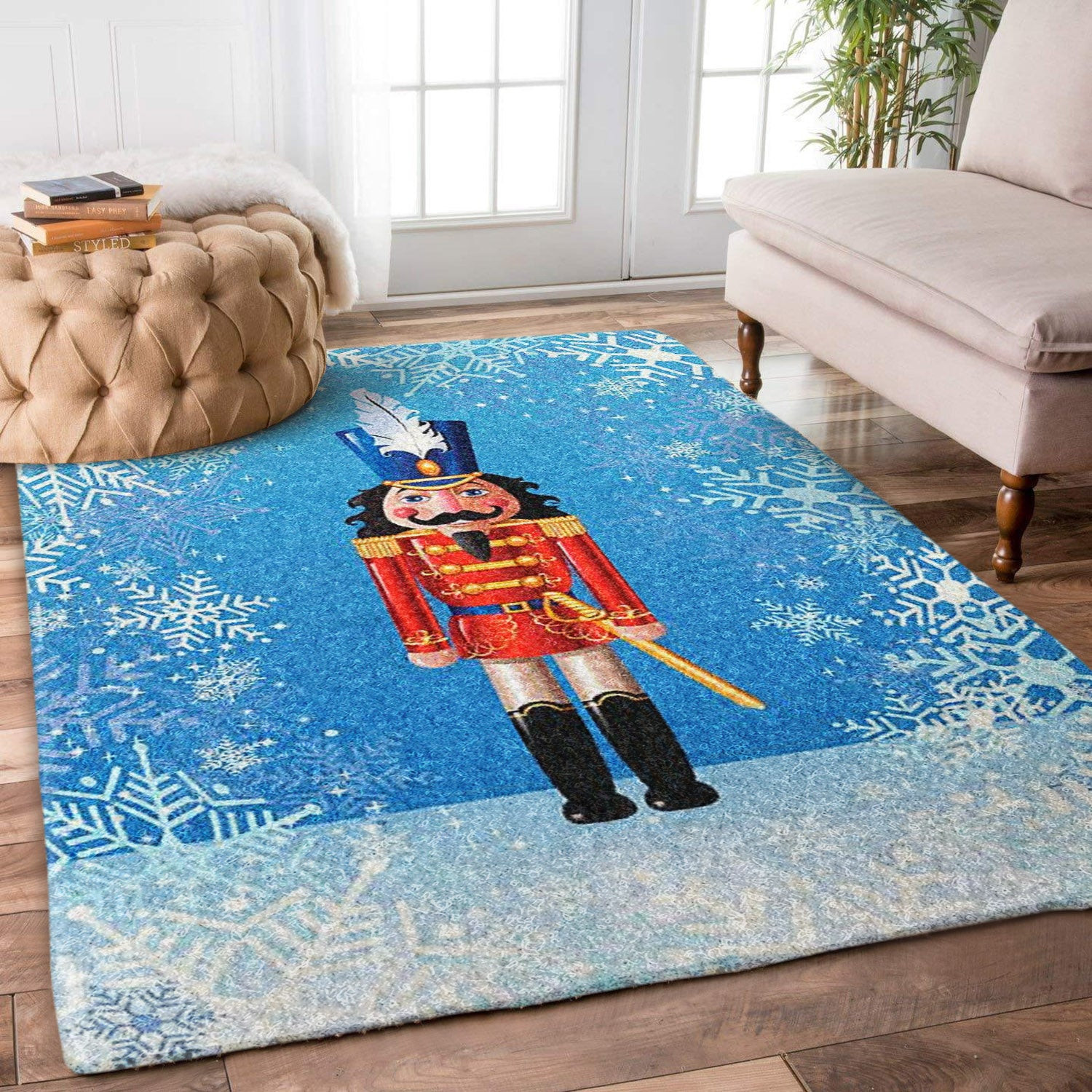 Nutcracker Christmas HN3010256R Rug