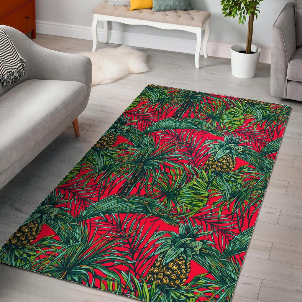 Pineapple Leaves Hawaii CL17100466MDR Rug