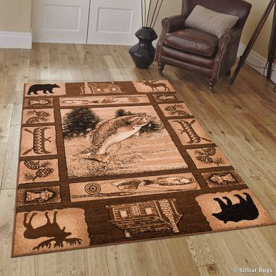 Rustic Hunting CLA2509360R Rug