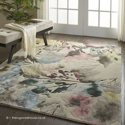 Prismatic Abstract Floral CLT0810137A Rug