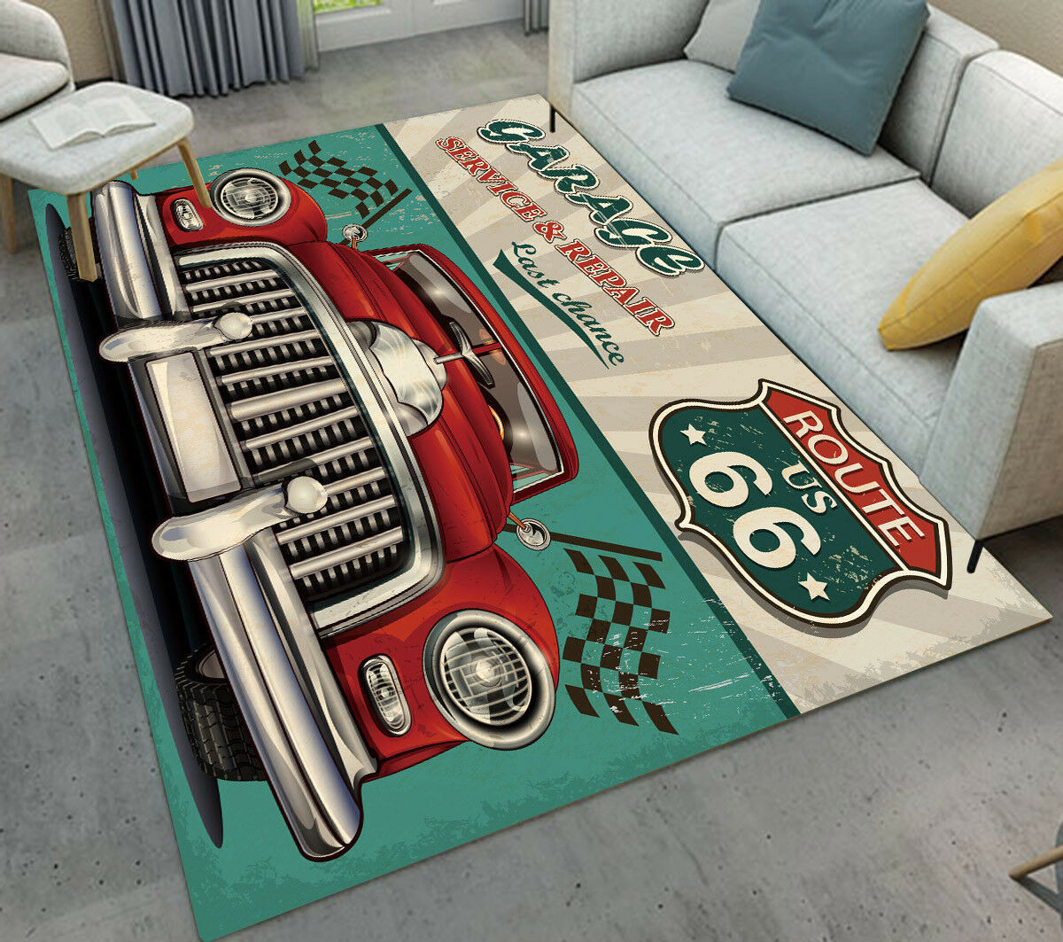 Retro Route6 CLM3009128M Rug