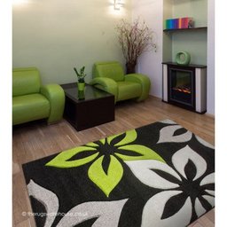 Rosalie Black Green CLA24101190R Rug