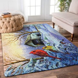 Red Cardinal Winter DV0910146R Rug