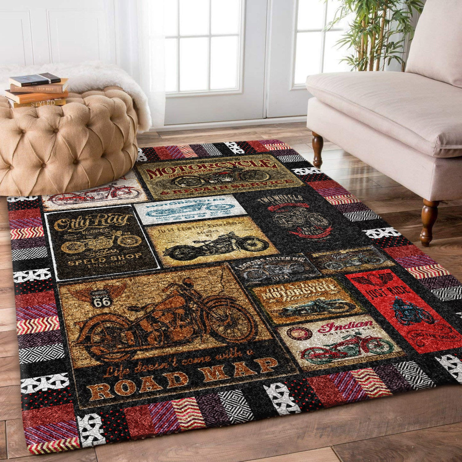 Motorcycle NT2109177R Rug