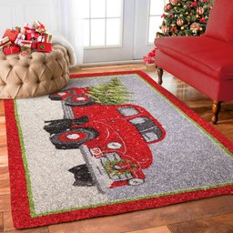 Red Truck Christmas TL3010161M Rug