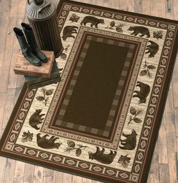 Rustic Bear CLA0410095R Rug
