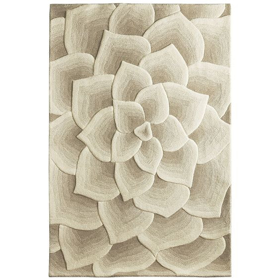Rose Tufted Ivory CLA1110262R Rug