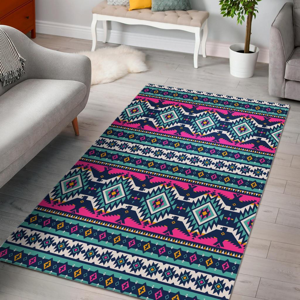 Native American Tribal Navajo Indians Aztec Pendleton CL12100918MDR Rug