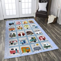 Retro Camper CLA18100012R Rug