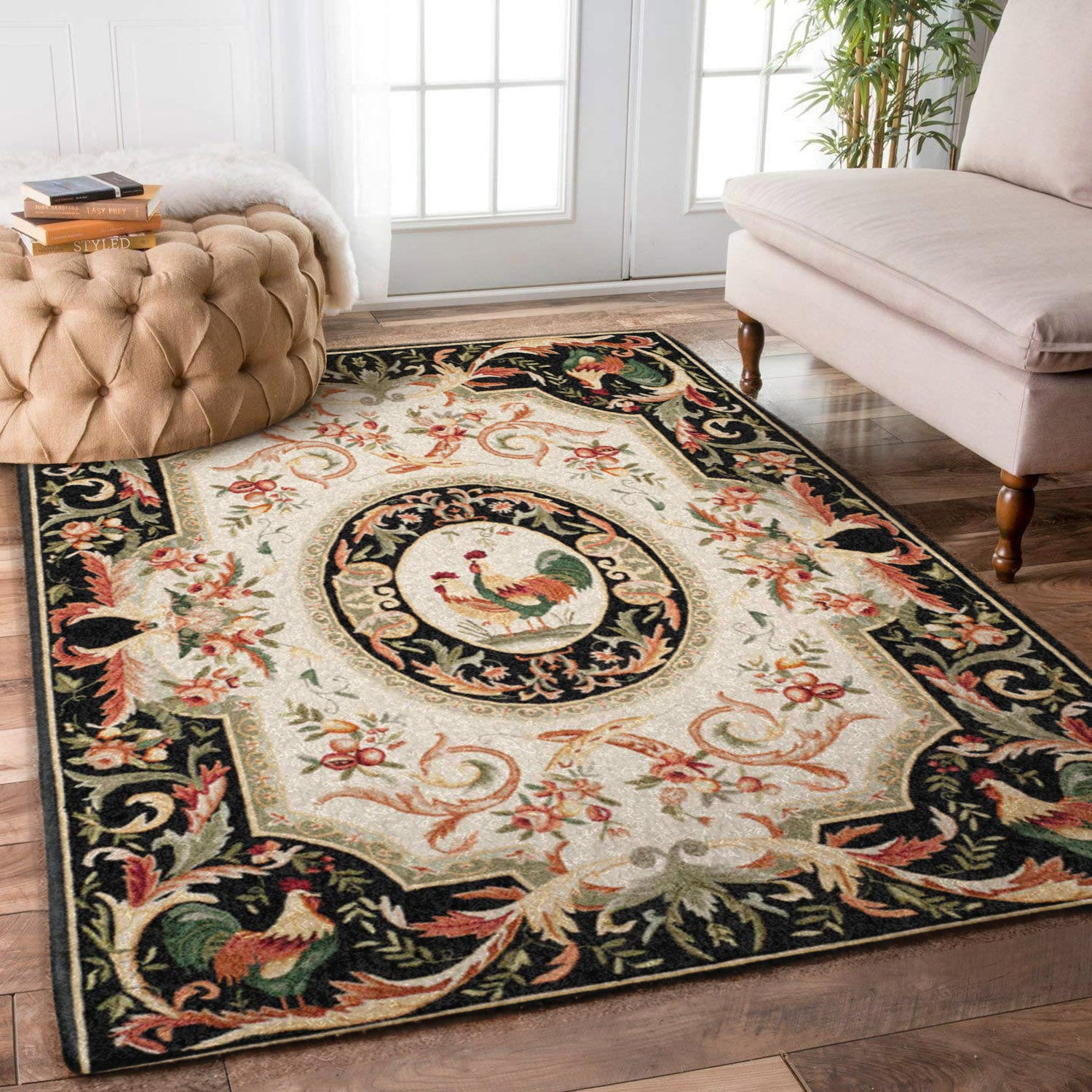 Rooster Flower HM0410127M Rug