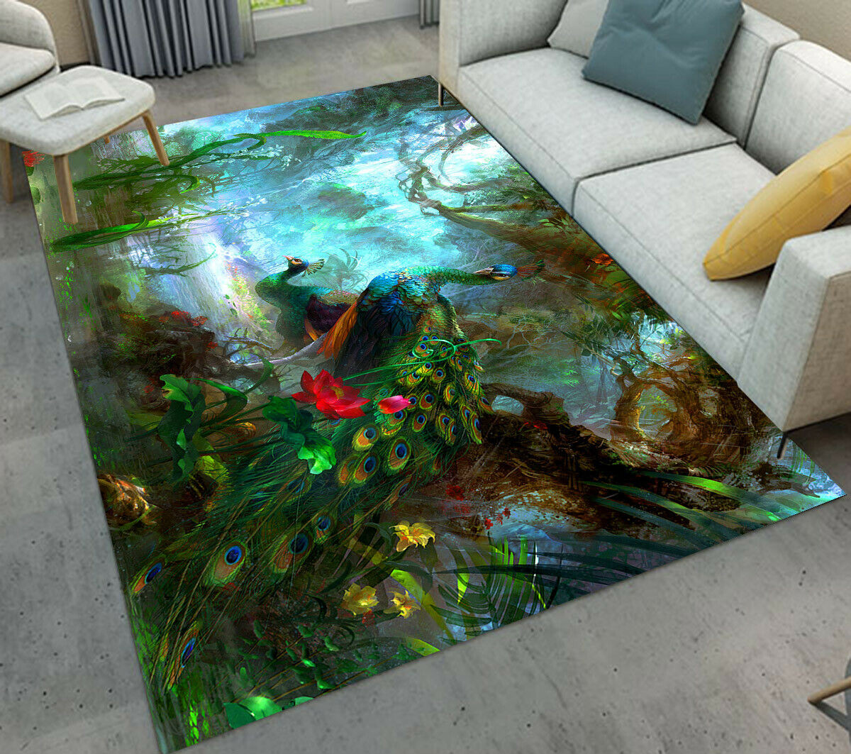 Peacock CLP230954M Rug