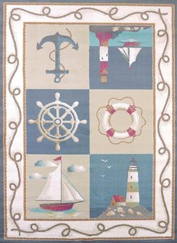 Nautical Coastal CLM0310166M Rug