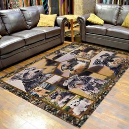 Miniature Schnauzer Portrait CL08100193MDR Rug