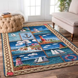Sailboat And Lighthouse ML2809163R Rug