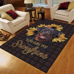Rottweiler Sunshine Secret CLM1110325M Rug