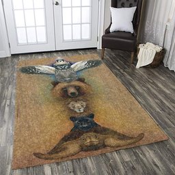 Native American Spirit Animal DD230856R Rug