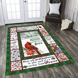 Red Bird Rug When you believe CLA2110065R Rug