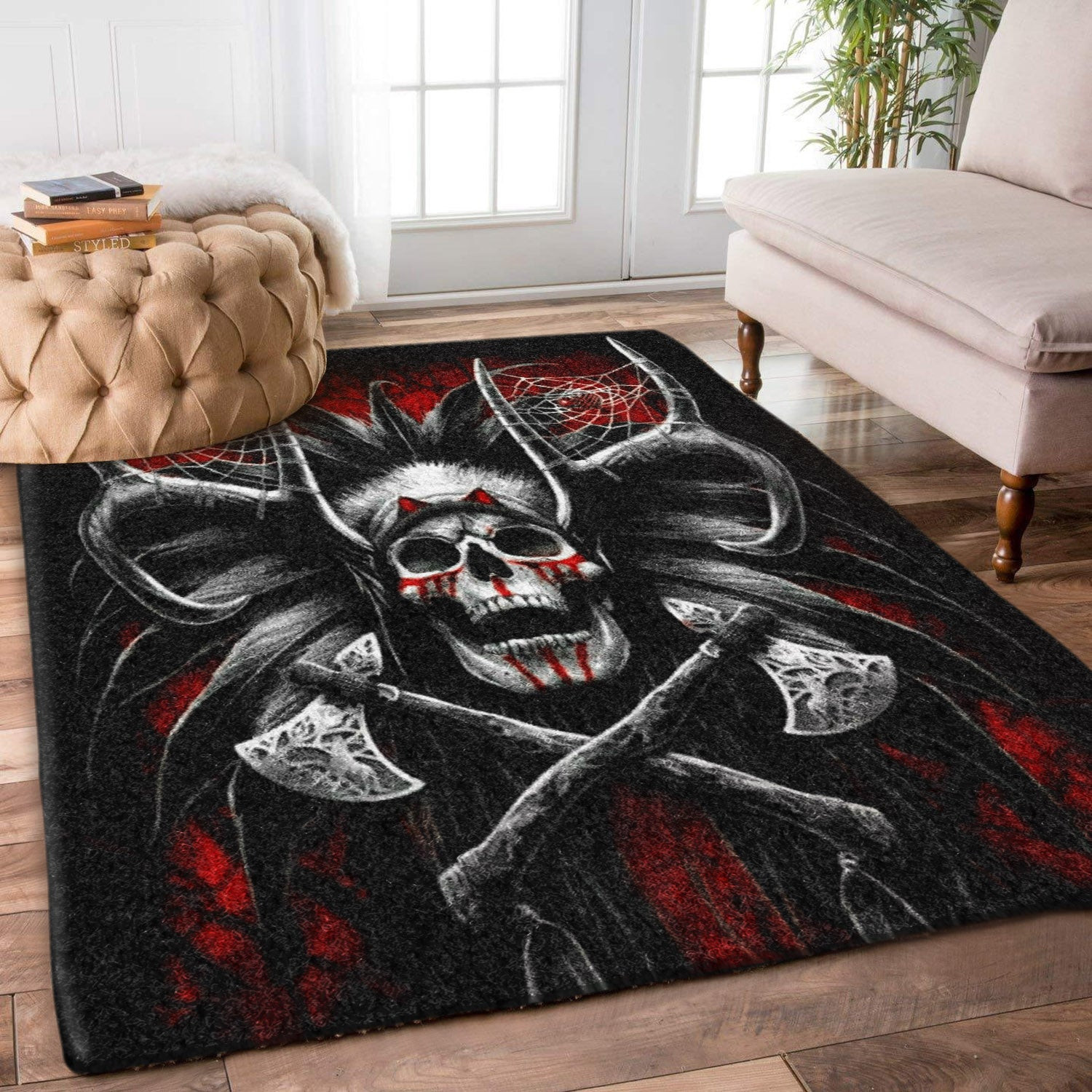 Skull Viking NT1010283R Rug
