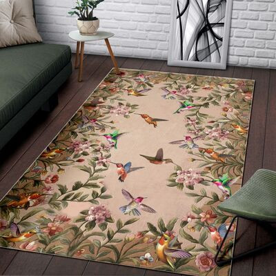 Hummingbirds And Flowers CLM1110232M Rug